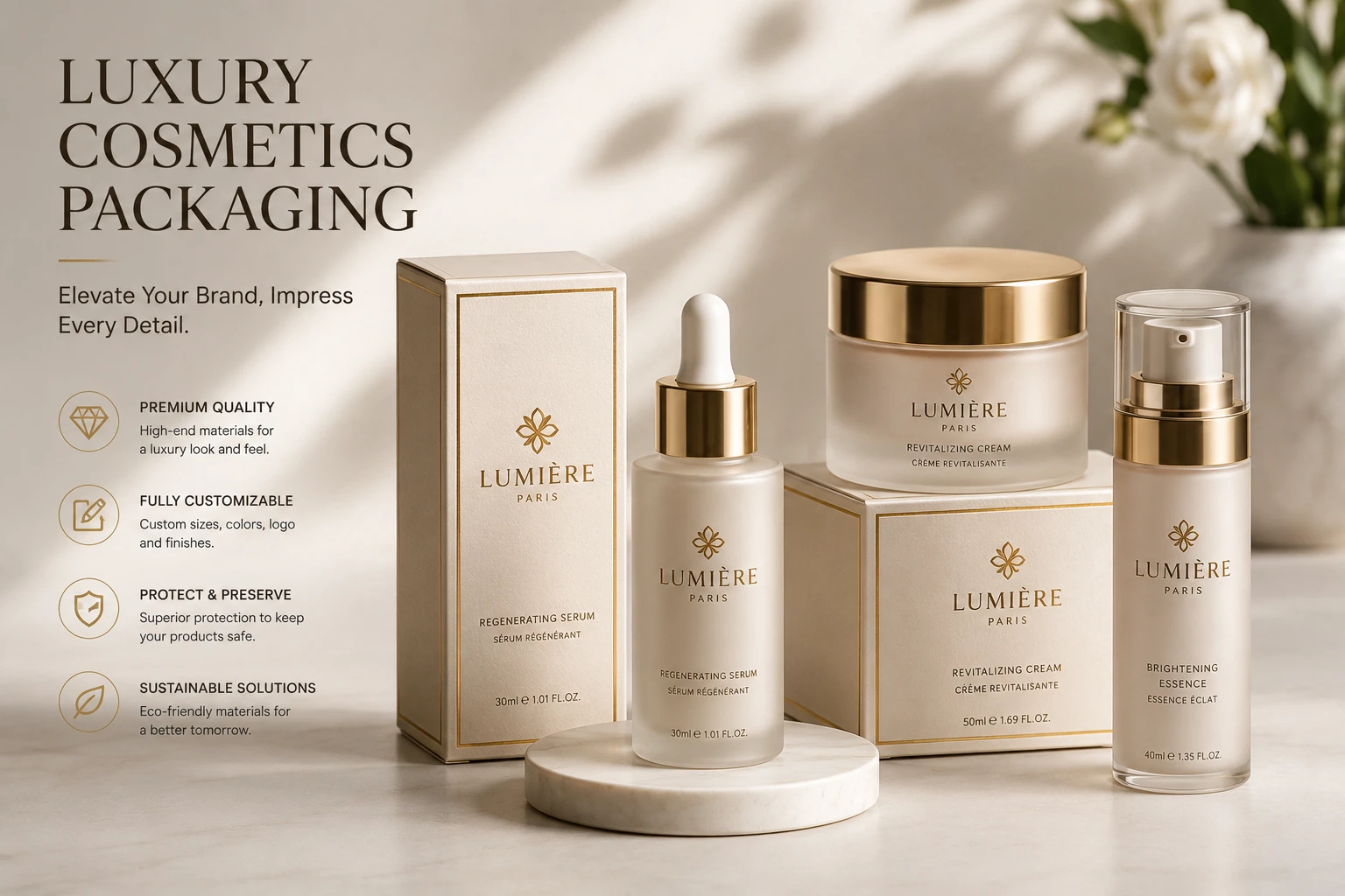 Luxury Cosmetics Packaging