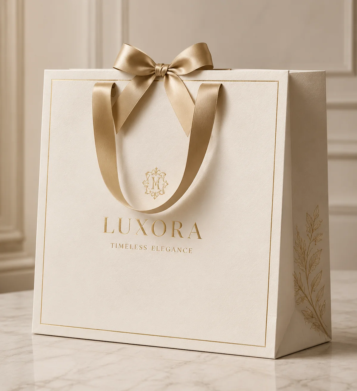 Custom Luxury Paper Gift Bags