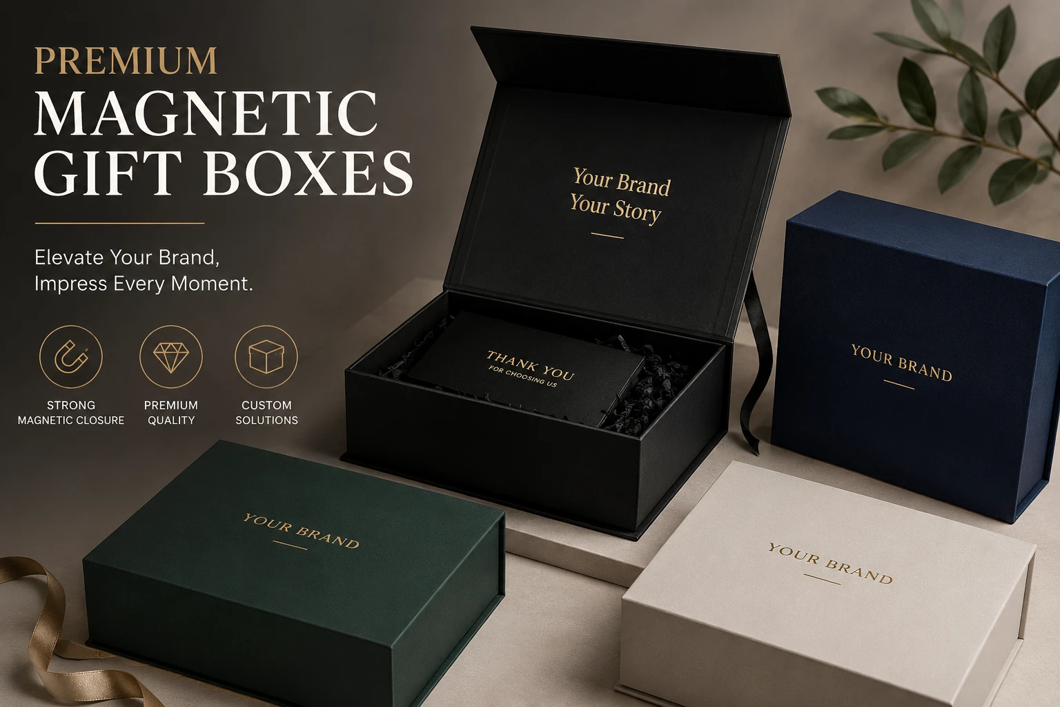 Premium Magnetic Gift Boxes